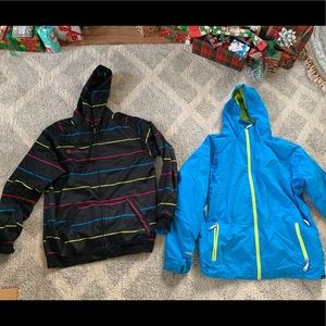 Men’s Sessions Ski jacket and hoodie
